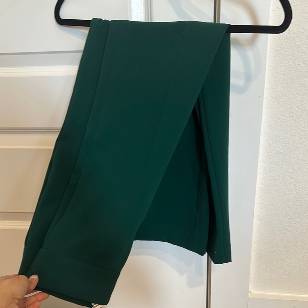 Green culottes